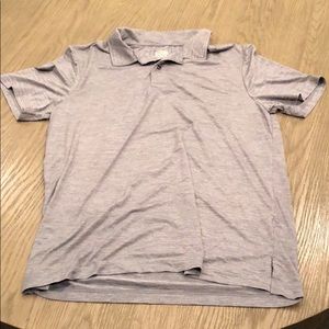 Med Gray dri fit collared shirt. Brand - 32° cool